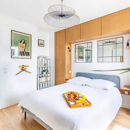 Apartment La Belle Rose - 4 Personnes Proche Gare Bordeaux *